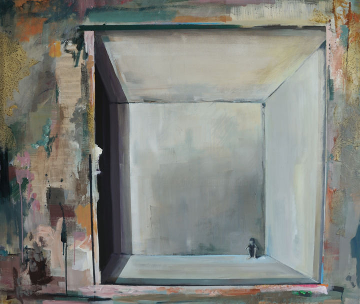 Malarstwo zatytułowany „Empty” autorstwa Marleen Hannon, Oryginalna praca, Akryl