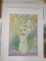 Peinture intitulée "flowers" par Botan Elena, Œuvre d'art originale, Huile