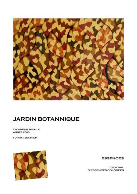 Scultura intitolato "Jardin botanique" da Vince, Opera d'arte originale
