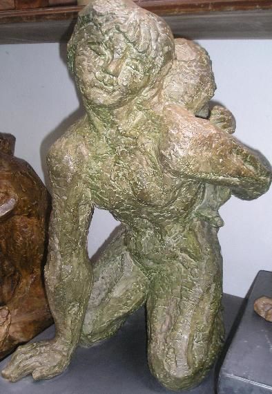 Sculptuur getiteld "El caballito (chico)" door Marta, Origineel Kunstwerk