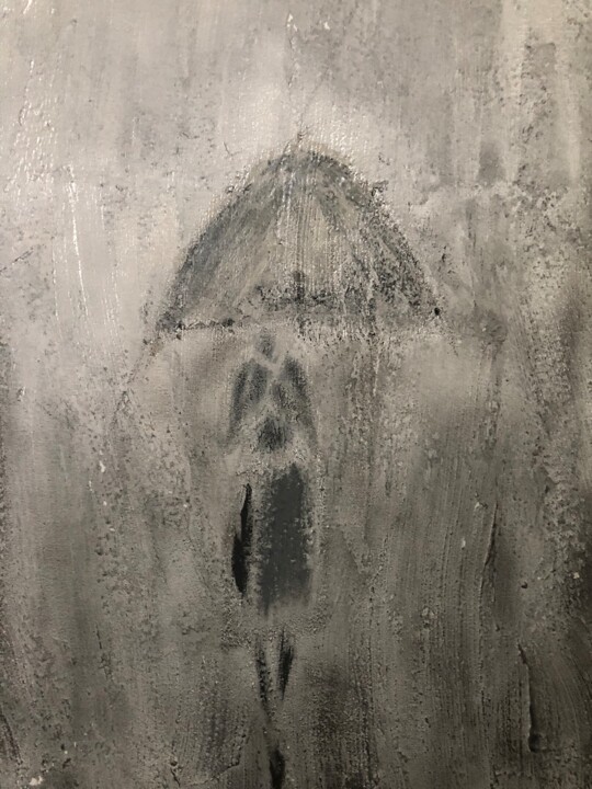 绘画 标题为“Rain” 由Marta Florczyk Art, 原创艺术品, 喷漆