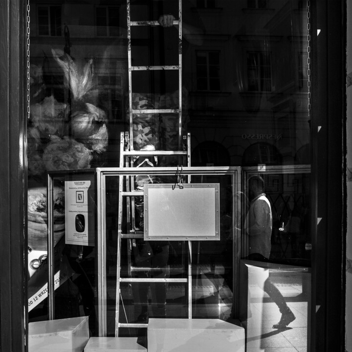 Fotografie getiteld "GALLERY WINDOW #10" door Marta Lesniakowska, Origineel Kunstwerk, Digitale fotografie