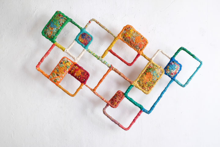 Sculpture intitulée "Home" par Marta Santos, Œuvre d'art originale,
