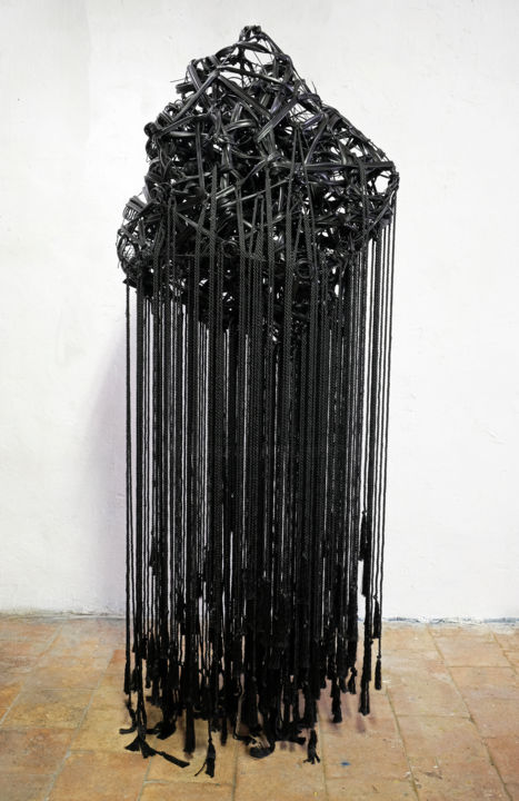 Sculpture intitulée "nowhere-now-here-ma…" par Marta Santos, Œuvre d'art originale,