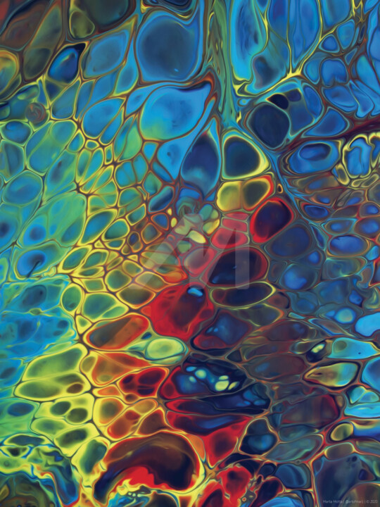 Arte digitale intitolato "A New Adventure #1" da Marta Motta, Opera d'arte originale, Pittura digitale