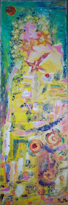 Pintura intitulada "BAL DES FEES" por Martha Melikian, Obras de arte originais, Outro
