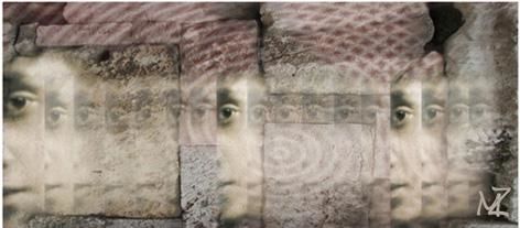 Digitale Kunst getiteld "Serie Tras el Muro 2" door Martha Zylbersztejn, Origineel Kunstwerk