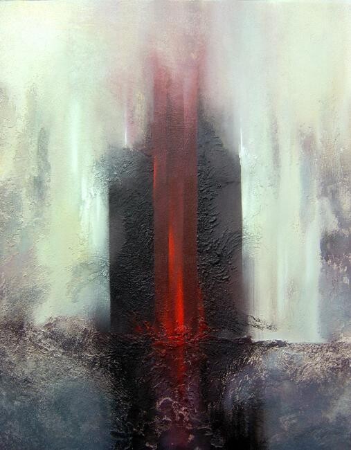 Peinture intitulée "Tower of strenght II" par Martín Perez Irusta, Œuvre d'art originale, Huile