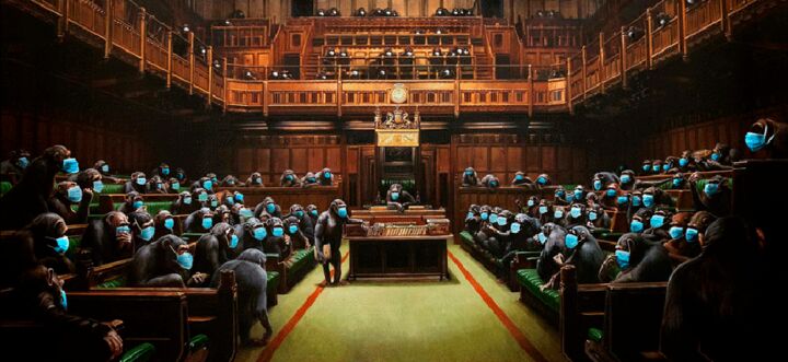 Arte digital titulada "Devolved Parliament…" por Martín Sigwald, Obra de arte original, Trabajo Digital 2D