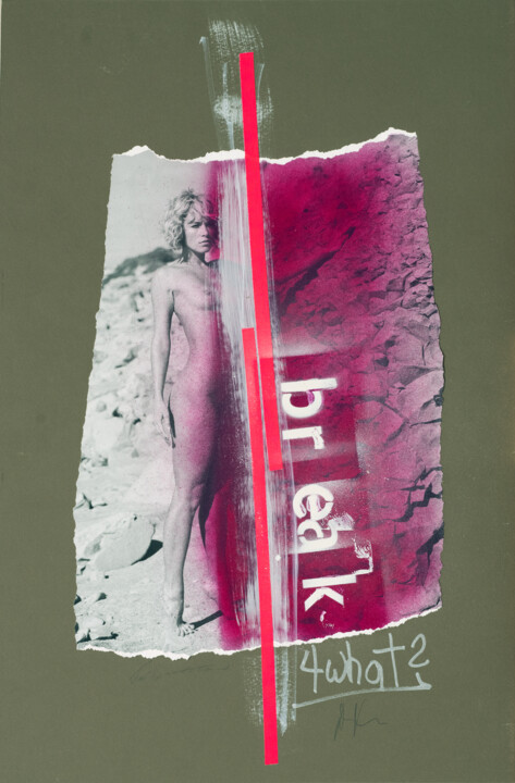 Collages titled "Break 4What?" by Martin Wieland, Original Artwork, Collages