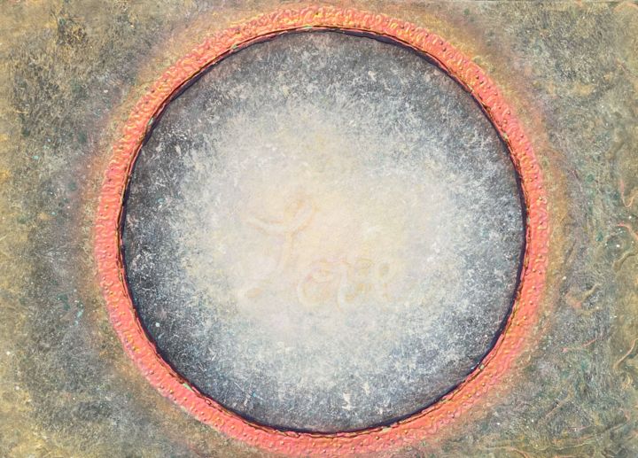 Painting titled "LOVE" by Tinkabenka, Original Art, Acrylic