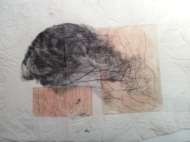 Εκτυπώσεις & Χαρακτικά με τίτλο "relevé 10" από Martina Trager, Αυθεντικά έργα τέχνης, Μονοτυπία