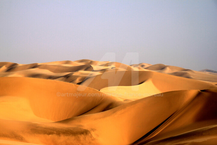 Fotografia intitolato "Namibie 1" da Martine France Moreau, Opera d'arte originale, Fotografia digitale