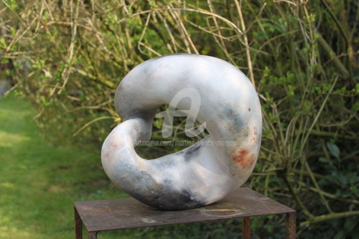 Sculpture intitulée "torsion2" par Martine France Moreau, Œuvre d'art originale, Céramique