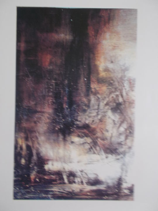 Peinture intitulée "Harmonie secrète" par Martine Moreau, Œuvre d'art originale, Acrylique
