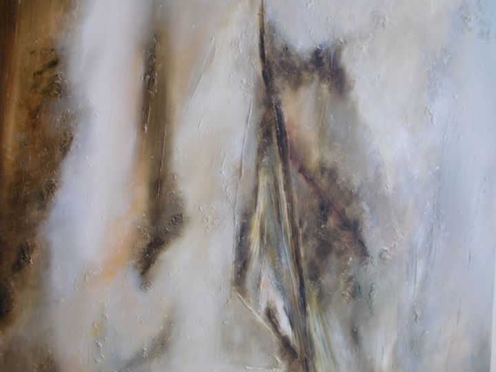 Картина под названием "Enigma" - Martine Moreau, Подлинное произведение искусства, Масло