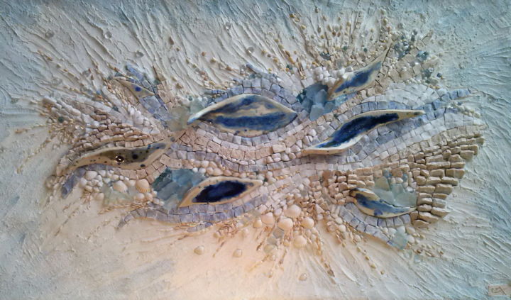 Ремесла под названием "flâneries-oceanes.j…" - Martine Champeaux, Подлинное произведение искусства