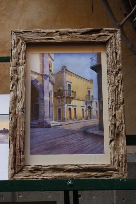 Pintura titulada "esquina casa Don Ba…" por Martínez Salvador, Obra de arte original