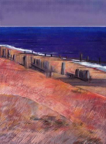 Digital Arts titled "Winchelsea Beach" by Martin Pearce, Original Artwork