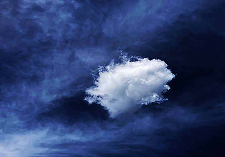 Photography titled "The Cloud" by Martin Vallis, Original Artwork, Digital Photography