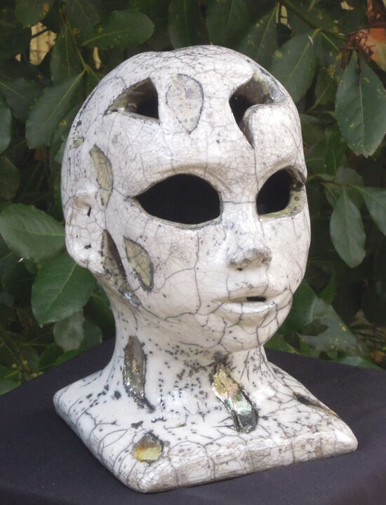 Sculpture titled "pensées 1" by Martis, Original Artwork, Ceramics