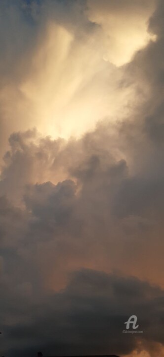 Photography titled "cloud" by Mary New, Original Artwork, Non Manipulated Photography