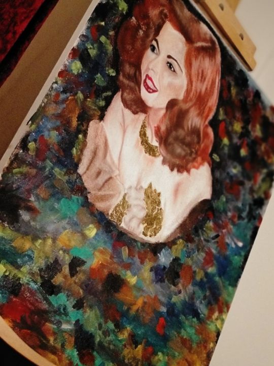 Painting titled "Mistake" by Maryem Darwish, Original Art, Oil