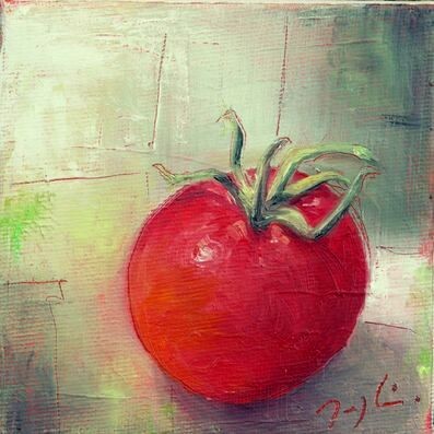 Peinture intitulée "Tomates d'hiver" par Maryline Mercier, Œuvre d'art originale