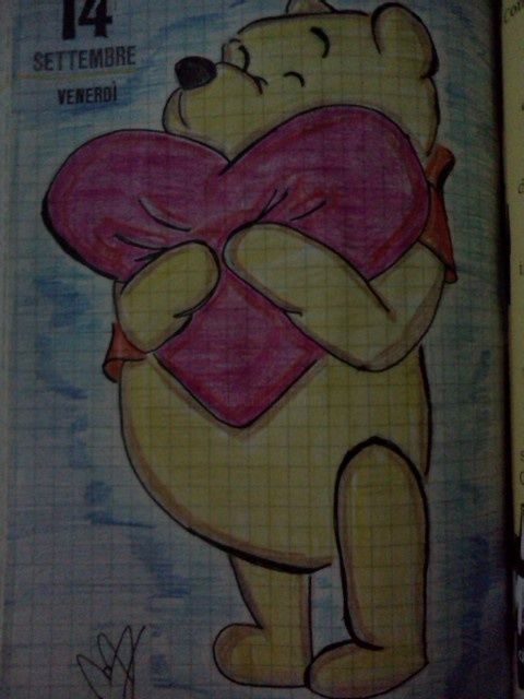 Drawing titled "Winnie the phoo" by Marya97, Original Artwork, Other