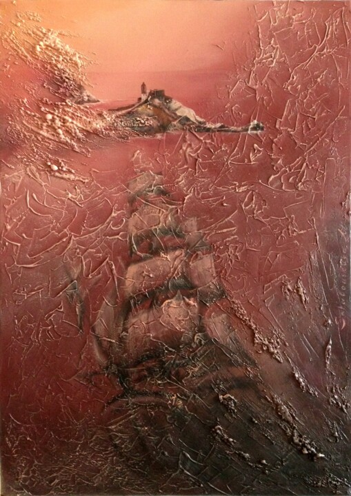 Peinture intitulée "Porto Venere" par Maryna Sakalouskaya, Œuvre d'art originale, Huile