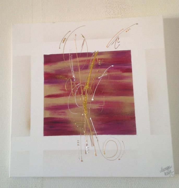 Peinture intitulée "Sweet" par Poussière De Rêve, Œuvre d'art originale,
