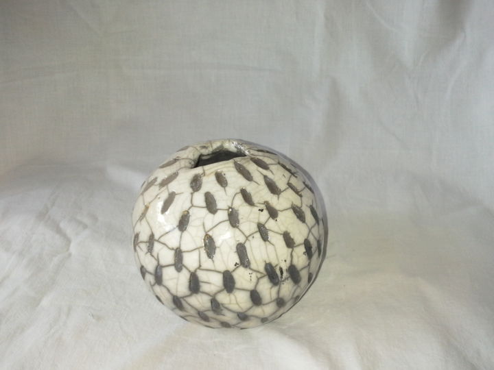 手工艺品 标题为“Vase boule” 由Maryse Tisnés, 原创艺术品, 家居装饰