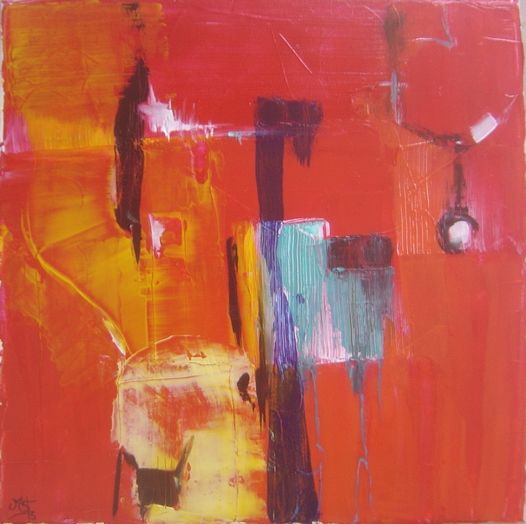 Peinture intitulée "sans titre" par Maryse Salaun-Talec, Œuvre d'art originale,