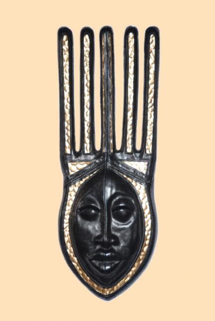 Sculpture titled "Oxo - Masque ethniq…" by Maskana, Original Artwork, Other