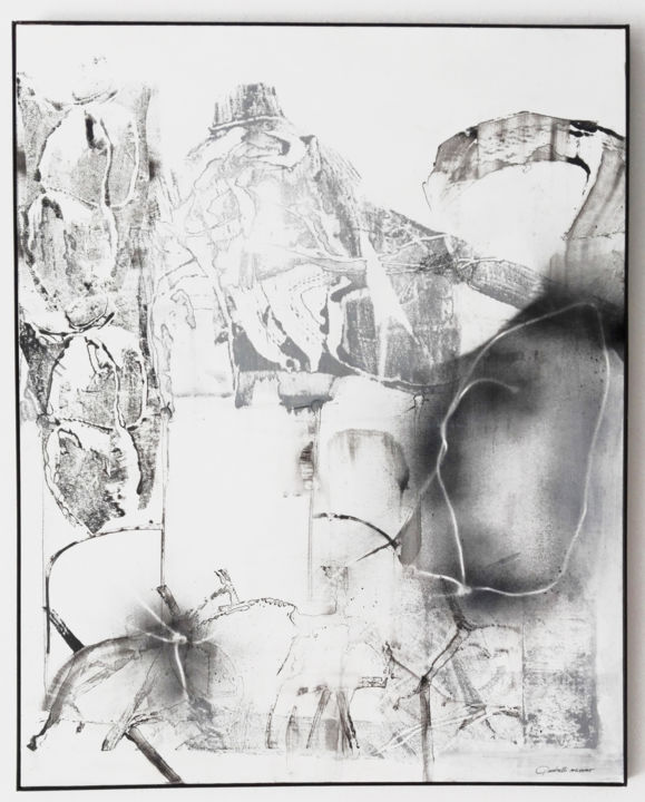 Pintura intitulada "Untitled 33 a" por Massimo Quadrelli, Obras de arte originais, Acrílico