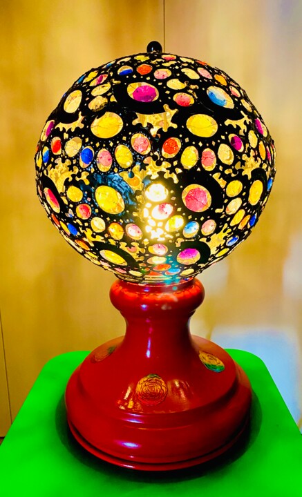 Design getiteld "LAMPADA KIRA" door Massimo Zerbini, Origineel Kunstwerk, Acryl