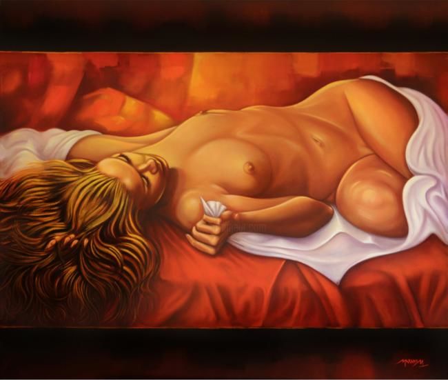 Rimorso - Painting, 120x100 cm ©2012 by massimo marano -
massimo marano