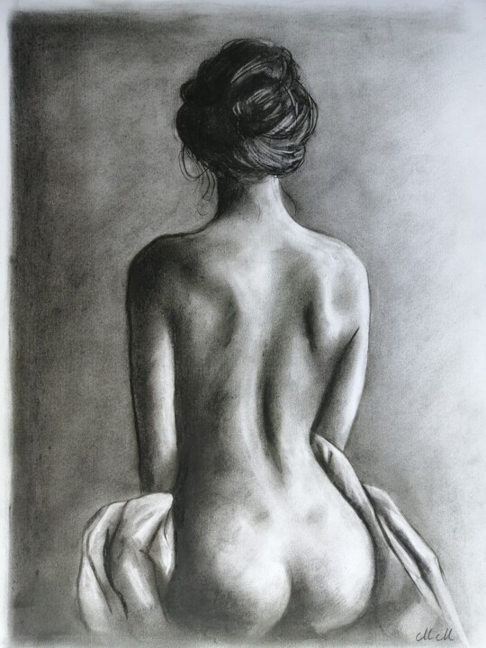Naked Woman Drawing