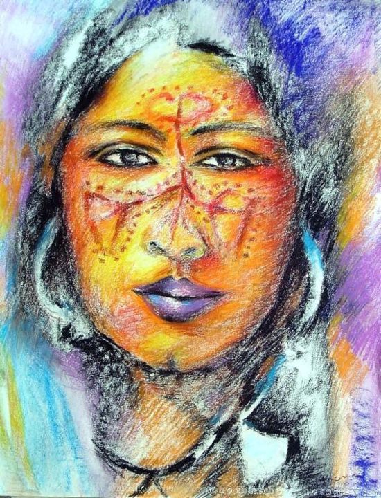 Peinture intitulée "ENVOUTEMENT" par Martine Giacomini, Œuvre d'art originale,