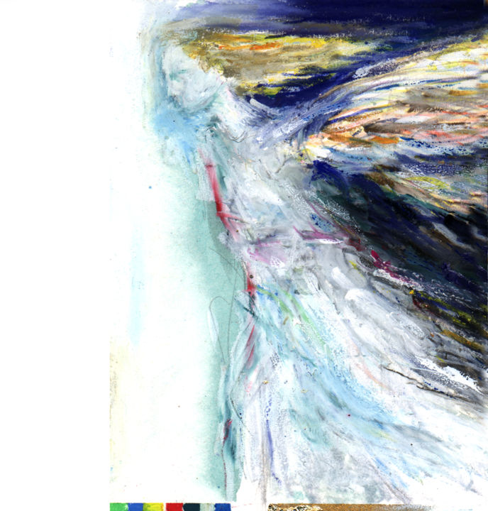 Desenho intitulada "visage_06.jpg" por Matheus Gorovitz, Obras de arte originais,