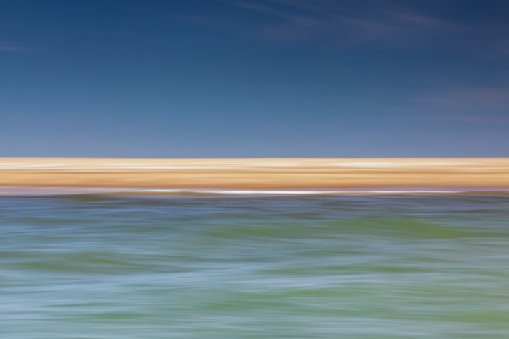 Photographie intitulée "Le banc" par Mathieu Pujol, Œuvre d'art originale, Photographie numérique Monté sur Aluminium