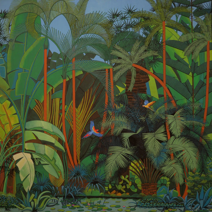 Jungle 绘画由mathilde Barazer De Lannurien Artmajeur