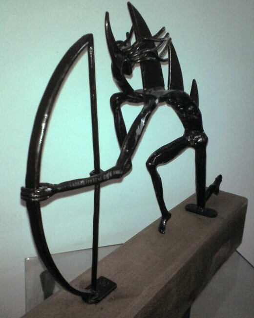 Sculpture intitulée ""quimera"" par Matias Luna, Œuvre d'art originale
