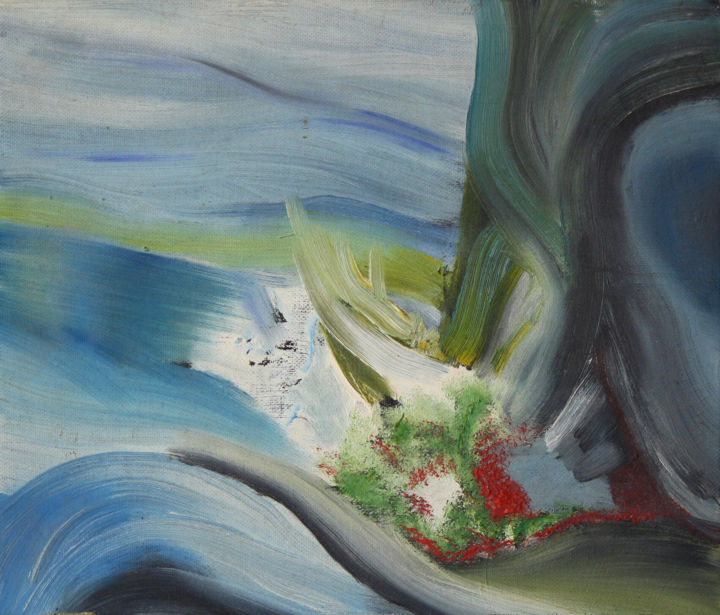 Malerei mit dem Titel "Spring" von Pertti Matikainen, Original-Kunstwerk, Öl