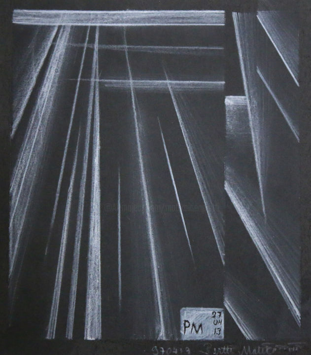 Drawing titled "Speed" by Pertti Matikainen, Original Artwork, Pastel
