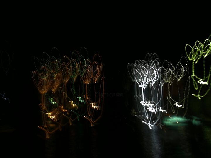 摄影 标题为“Tulipani - light pa…” 由Matilde Bogge, 原创艺术品, 光绘摄影