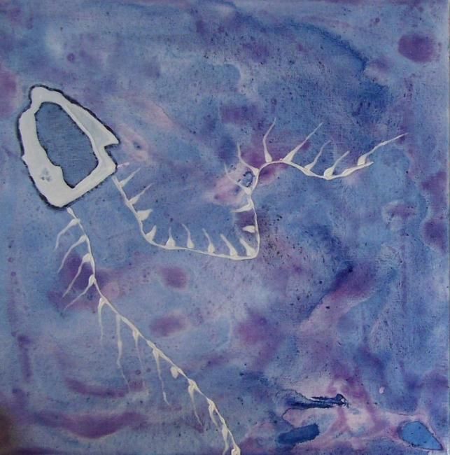 Painting titled "Medusa I" by Matilde Montesinos, Original Artwork