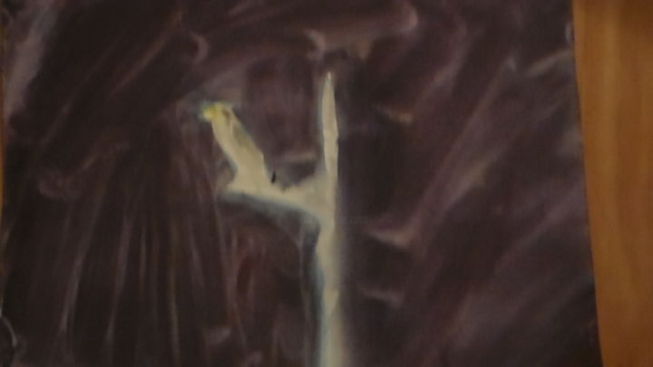 Pintura titulada "bird" por Matt Andrade, Obra de arte original