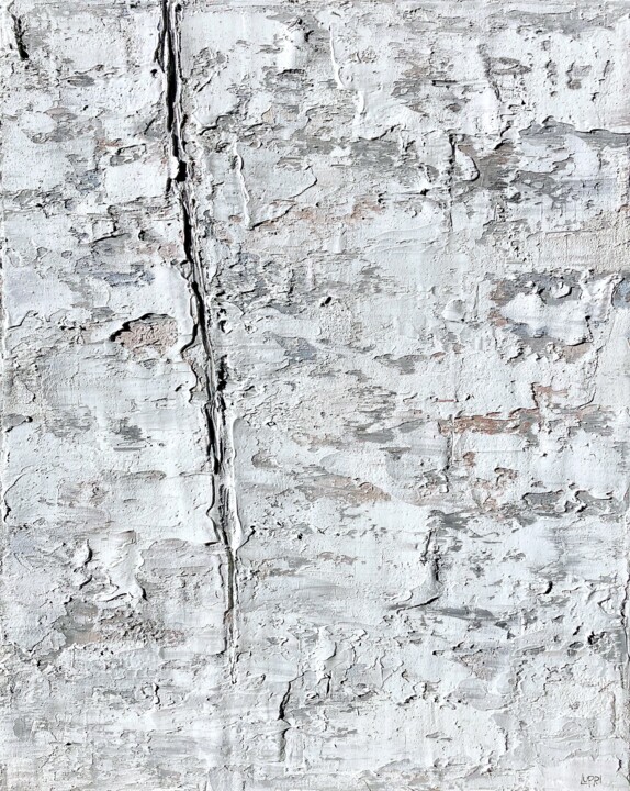 Schilderij getiteld "Prairie Icescape De…" door Matthias Lupri, Origineel Kunstwerk, Olie Gemonteerd op Frame voor houten br…