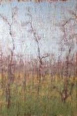 Pintura titulada "Acacias, No. 1" por Mattie Iverson, Obra de arte original, Oleo